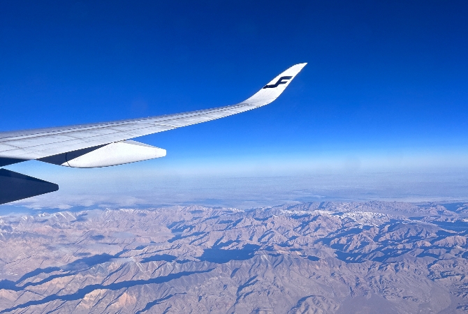 台北→東京轉機→赫爾辛基機場