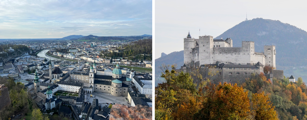 06/22湖區小鎮自由活動→音樂之都—薩爾斯堡→莫札特故居→莫札特廣場→ 薩爾斯堡要塞纜車→霍亨薩爾斯堡要塞 →高塔景觀餐廳