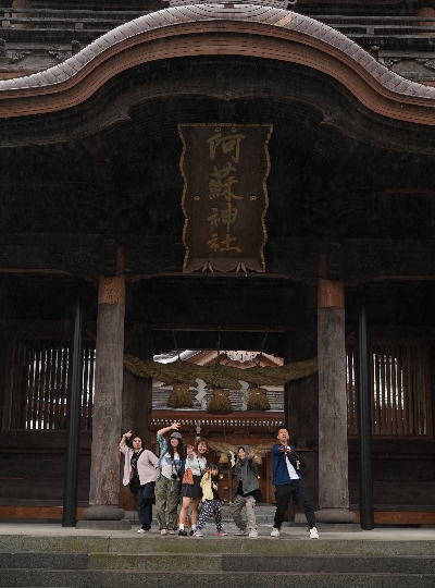 湯布院→阿蘇火山秘密拍照點→阿蘇神社→草千里展望所→熊本市