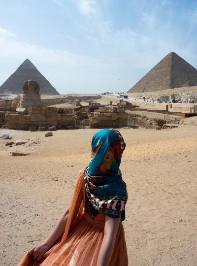 返回開羅→金字塔景觀餐廳→吉薩大金字塔和獅身人面像→哈利利市集→Mall of Egypt 購物中心&家樂福