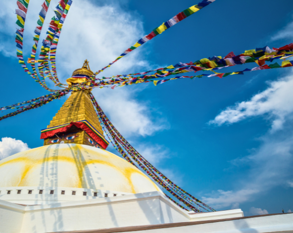 台灣 → 加德滿都