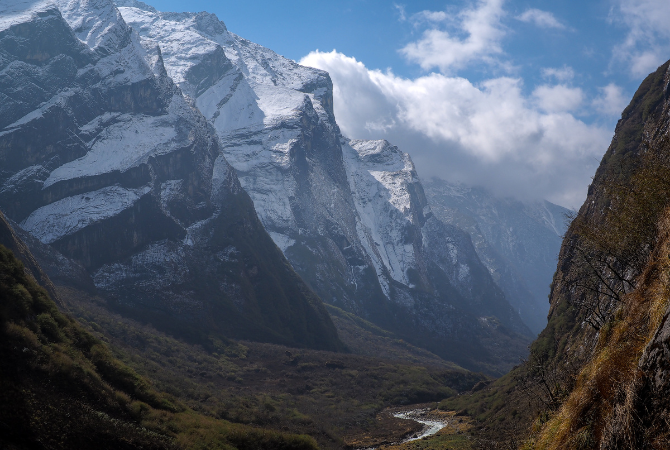 健行日:Bamboo → Jhinu Danda → 博卡拉