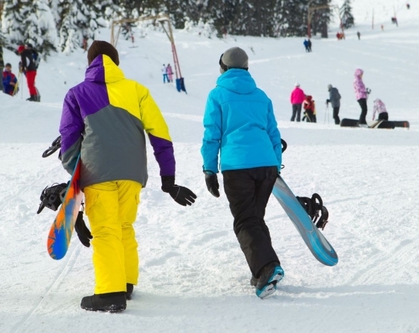 休息日 或 繼續滑雪