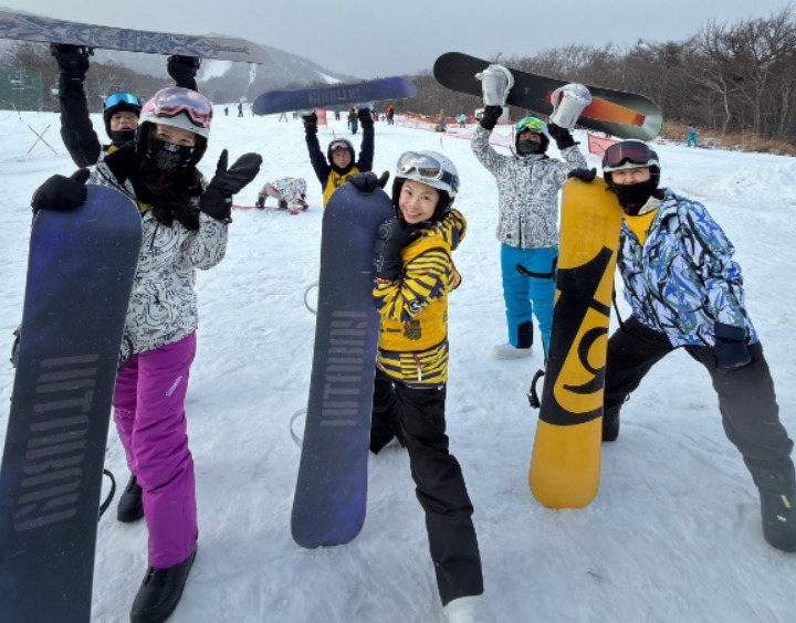 星野貓魔滑雪場、驗收滑行→會津若松市區