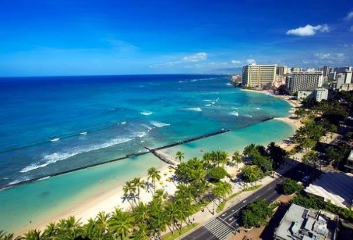 傳奇島嶼夏威夷。豪華郵輪遊四島+自駕探險陸上觀光 10天~12天 夏威夷 WAIKIKI 海灘