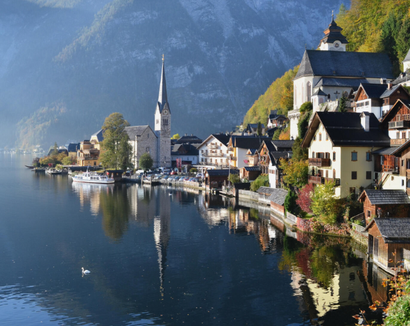 06/21 湖區小鎮哈爾施塔特（Hallstatt）