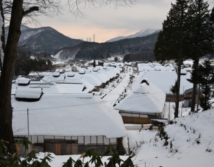  觀光休憩日~日本三大合掌造~大內宿→熊野神社→會津若松城→豬苗代湖